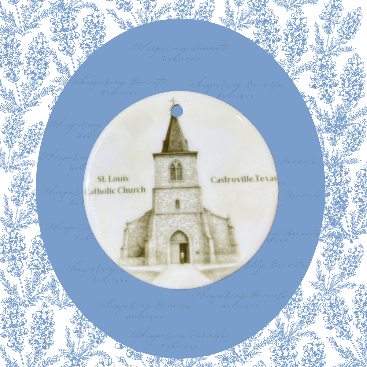 ST. LOUIS CATHOLIC CHURCH ORNAMENT