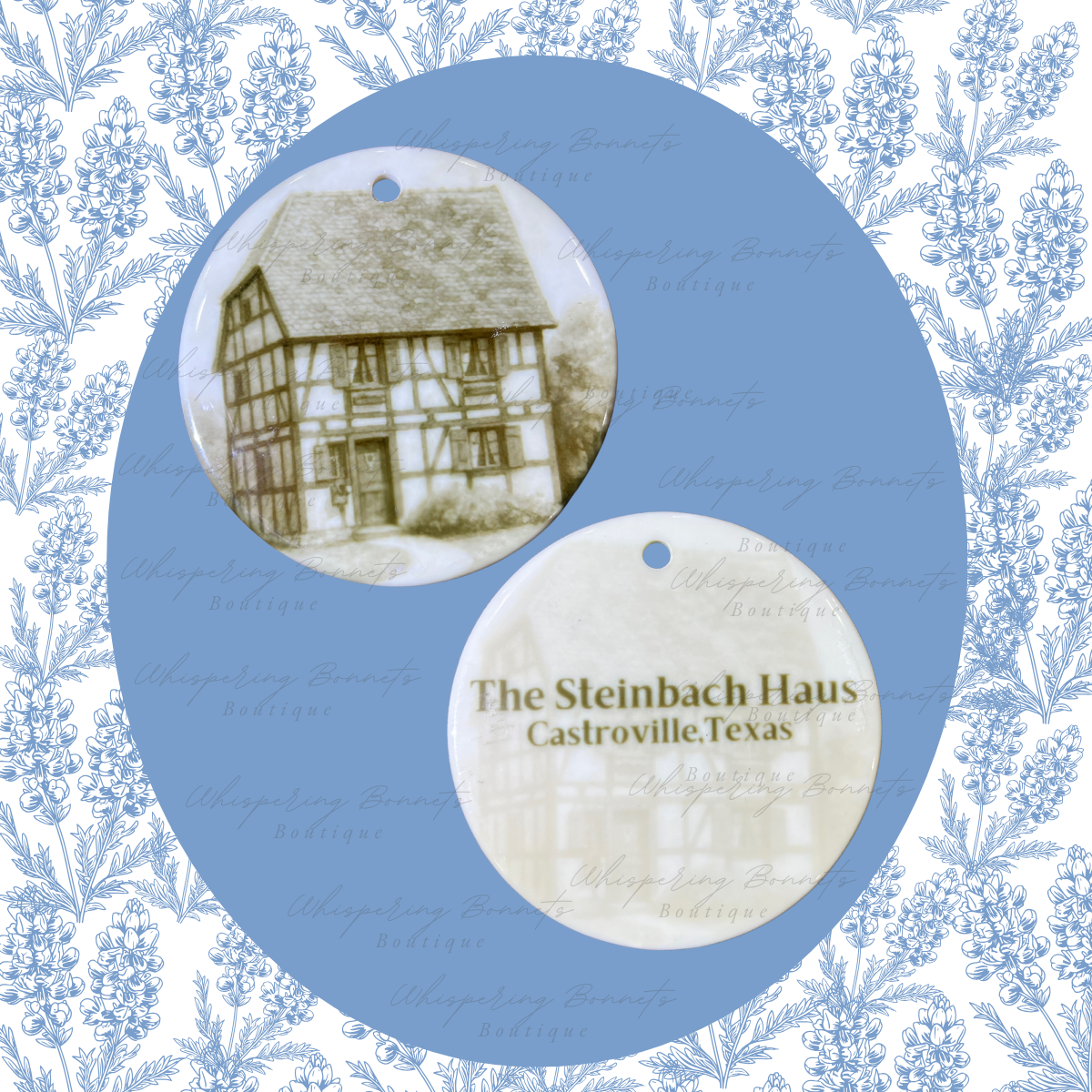 ALSATIAN STEINBACH HAUS ORNAMENT