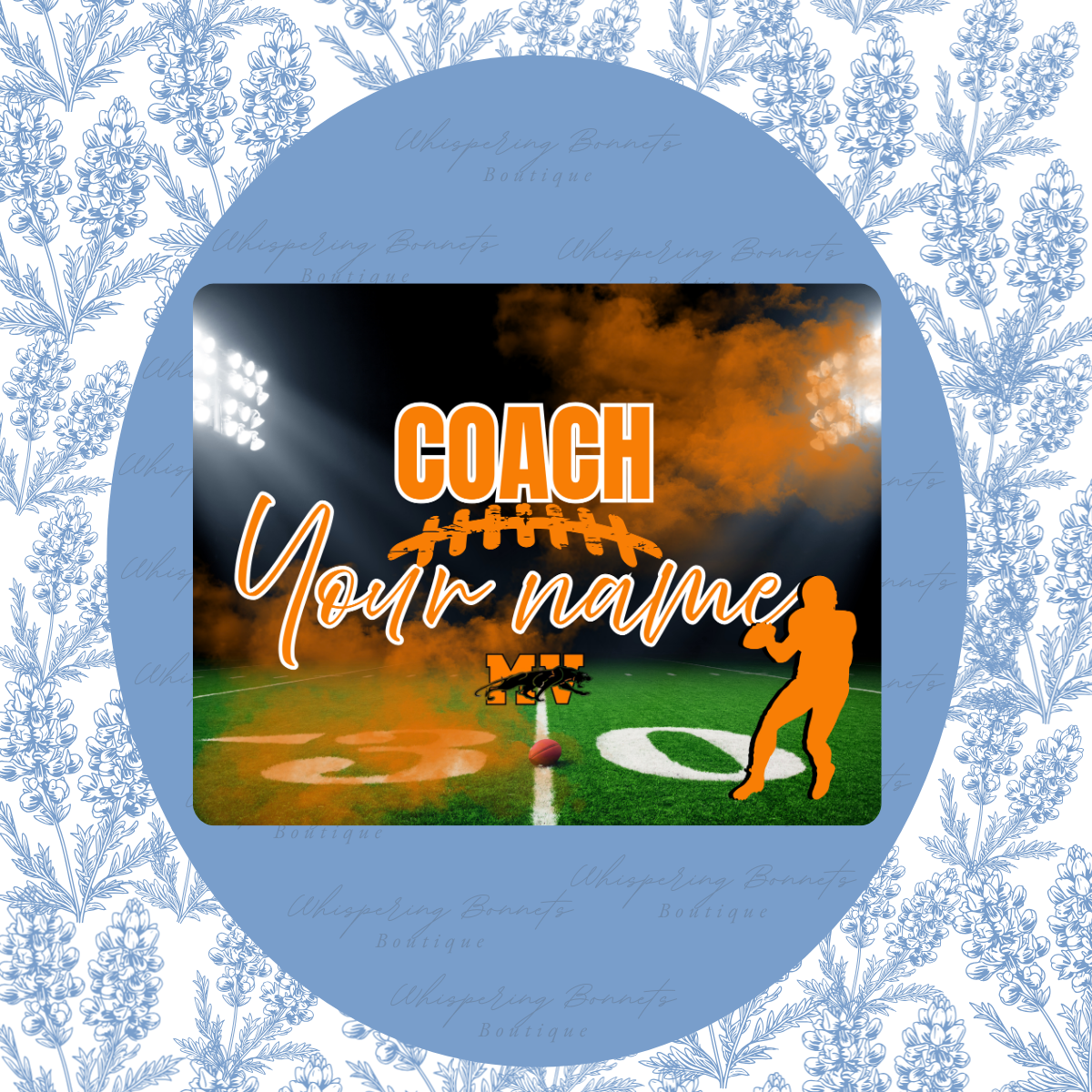 Football Coach Mouse Pad