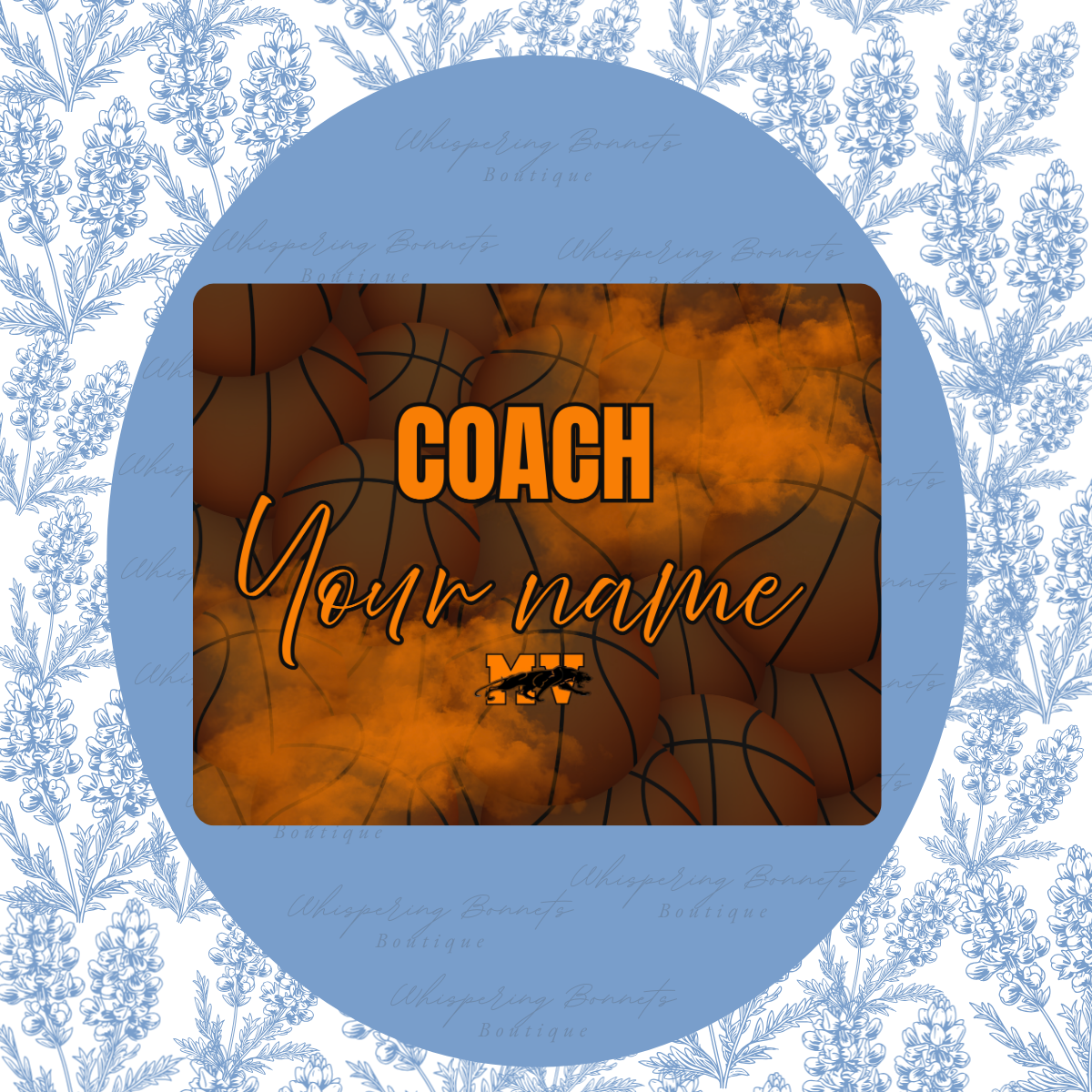 Basketball Coach Mouse Pad