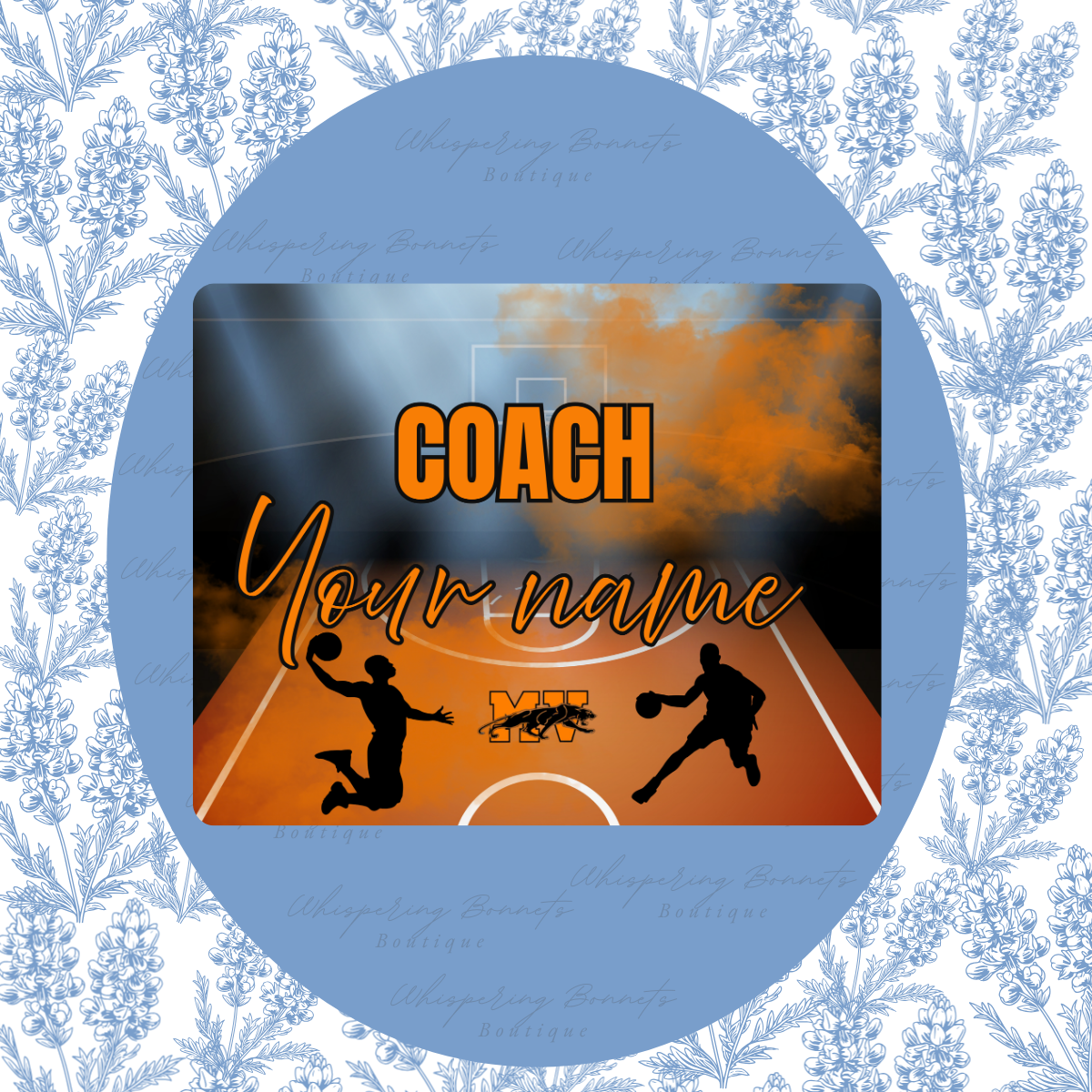 Boys Basketball Coach Mouse Pad