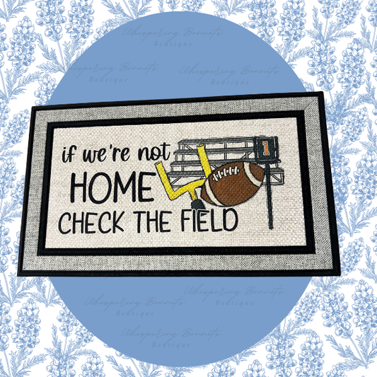 Football Doormat