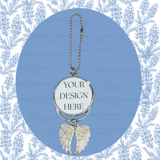 Custom Angel Car Pendant