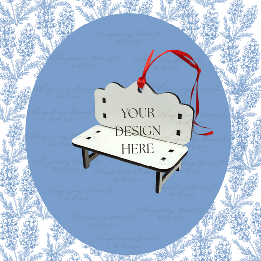 Custom Bench Ornament