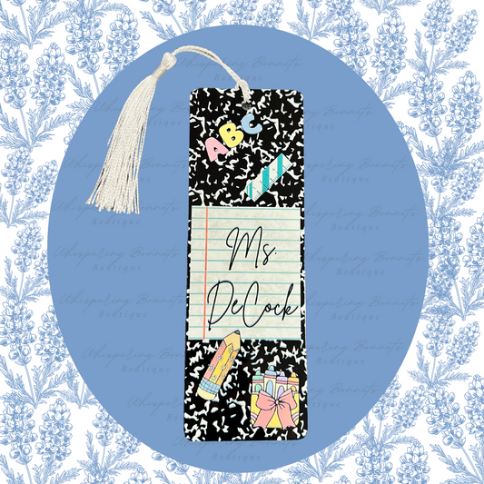 Teacher Bookmark