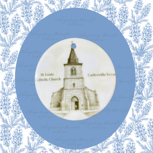 ST. LOUIS CATHOLIC CHURCH ORNAMENT