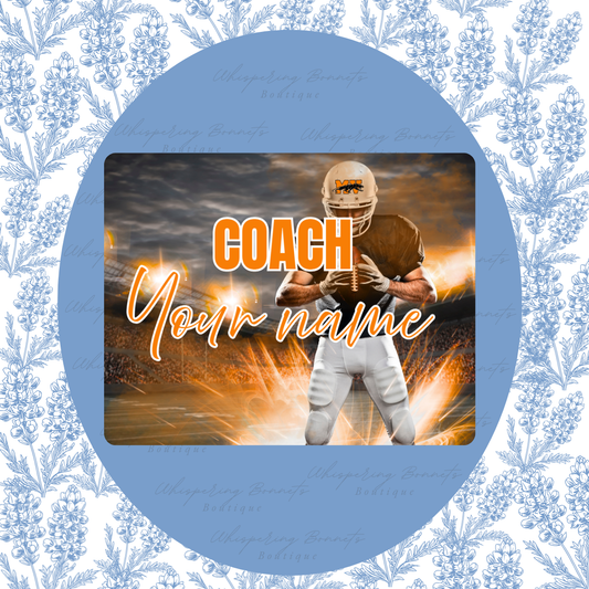 Football Coach Mouse Pad